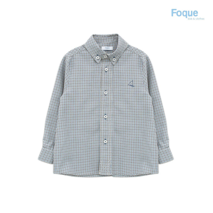 Checked Collared Shirt