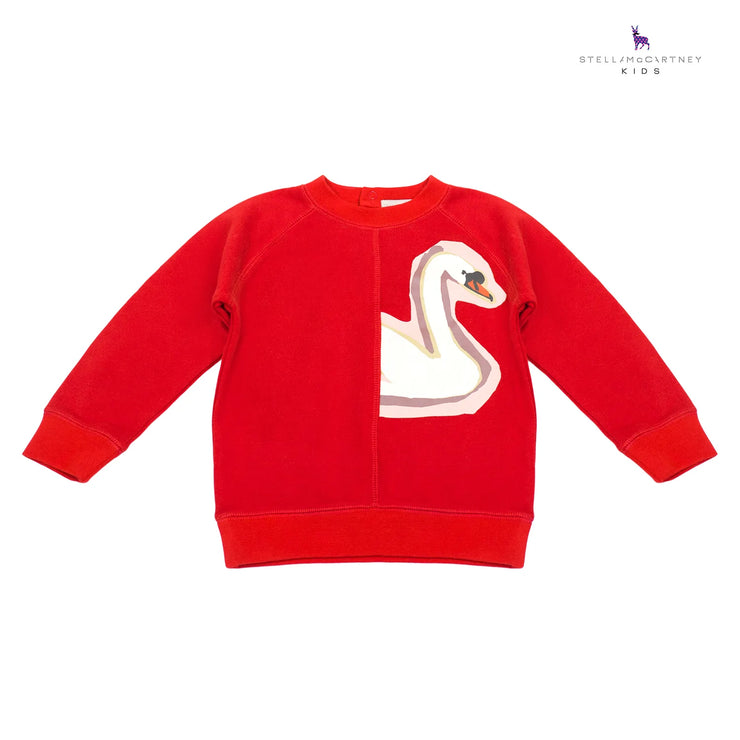 Red Swan Sweater