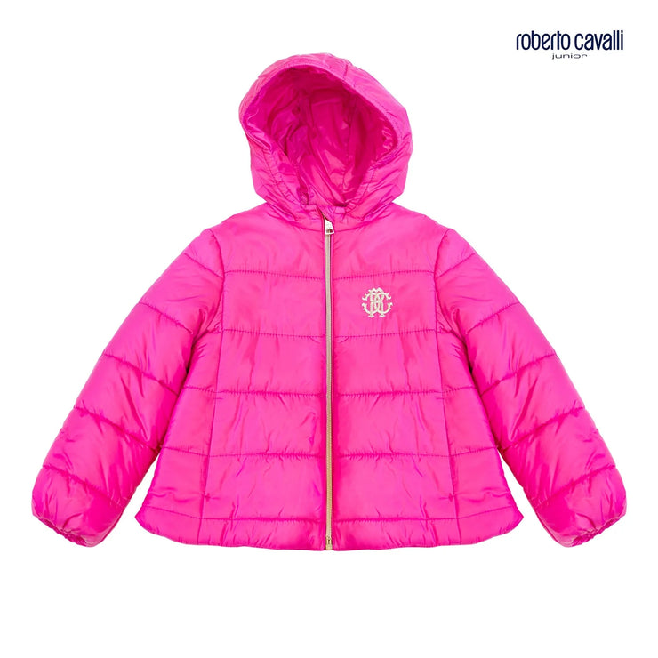 Bright Pink Puffer Jacket