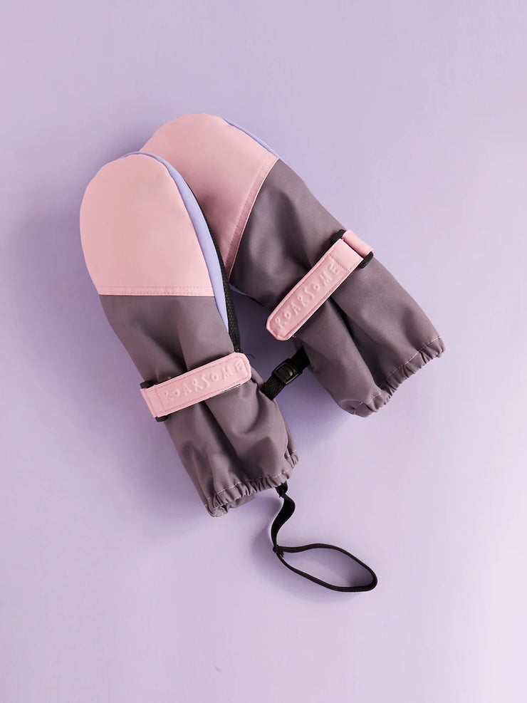 Pink & Lilac Ski Mittens