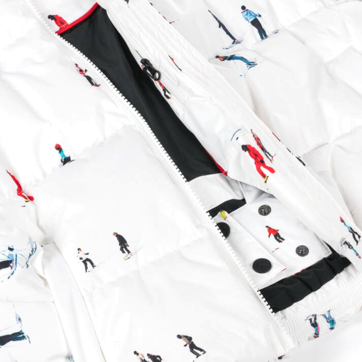 Dede Ski Print Nuuk Puffer Ski Jacket