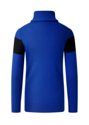 Blue SKI Turtle Sweater