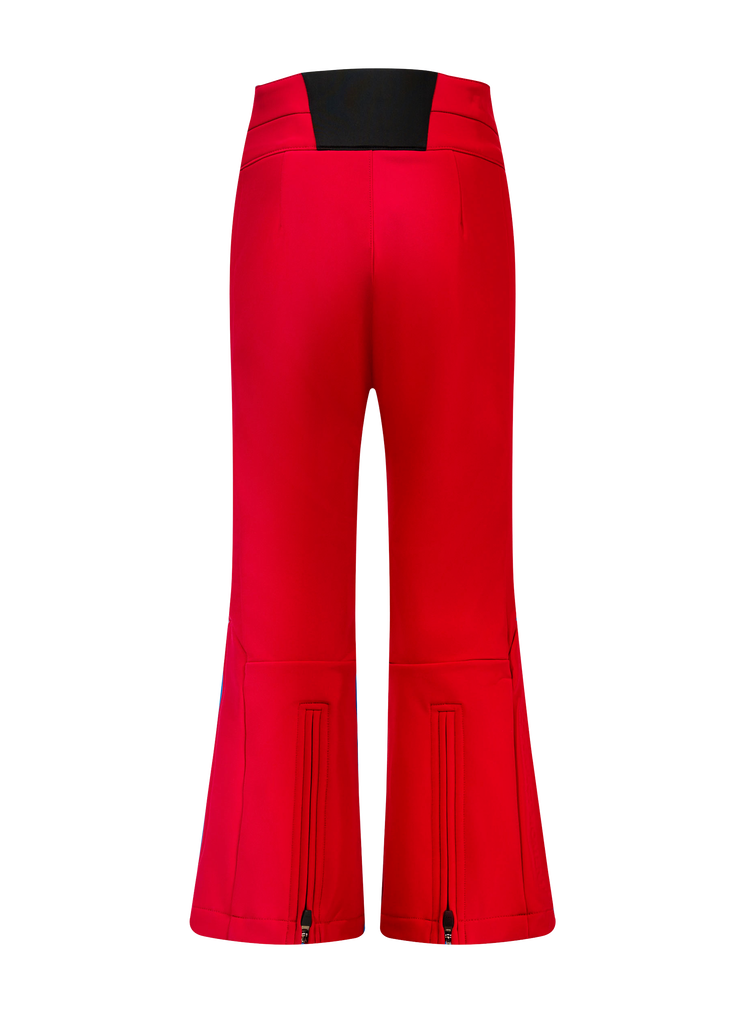 Red Aurora Flare Ski Pants