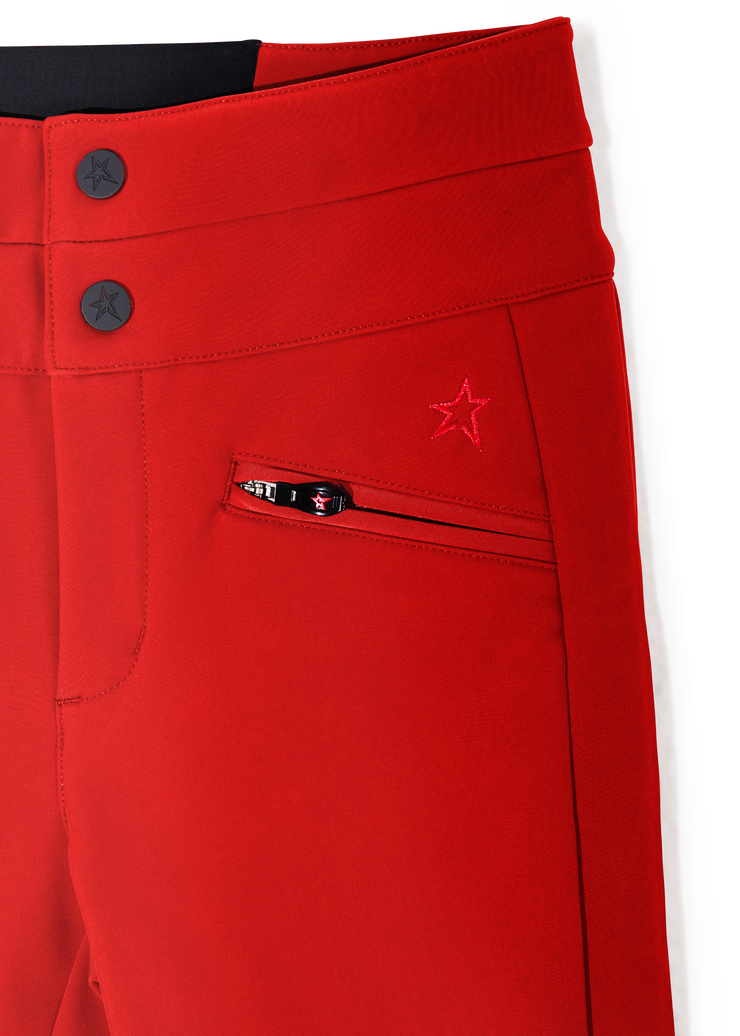 Red Aurora Flare Ski Pants
