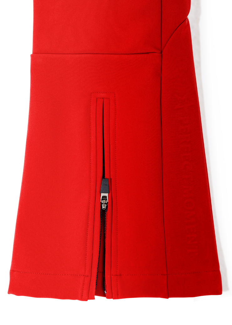 Red Aurora Flare Ski Pants