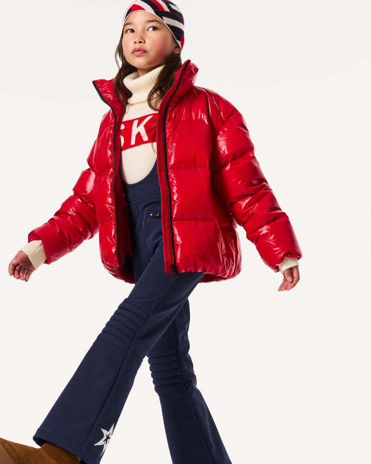 Red Nuuk Puffer Ski Jacket