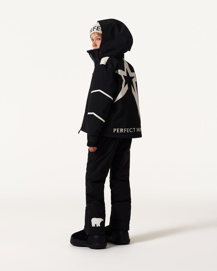 Boys Black Chamonix Ski Pants