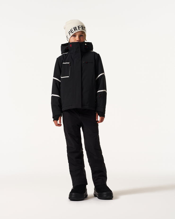Boys Black Chamonix Ski Pants