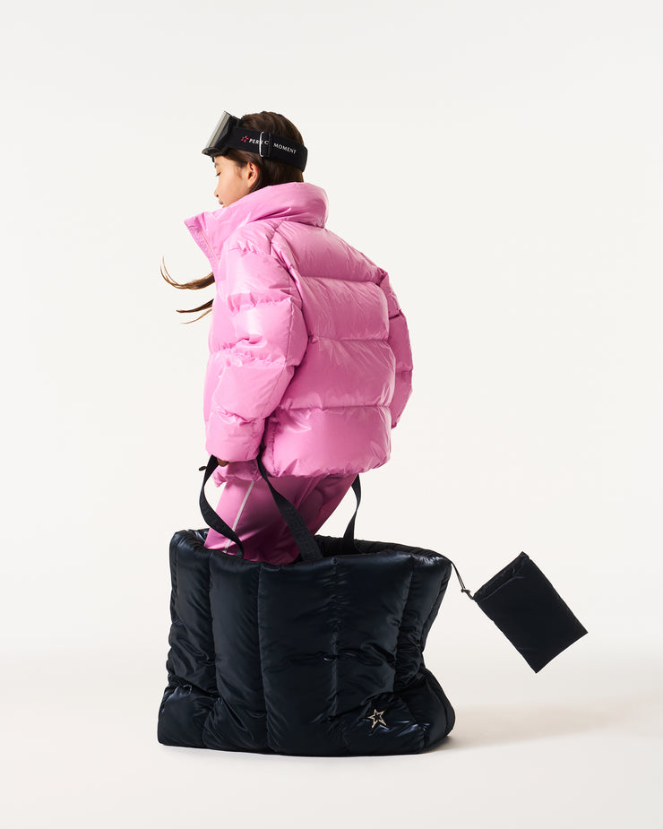 Pink Nuuk Puffer Ski Jacket