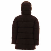 Black Hooded Puffer Jacket