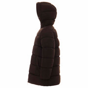 Black Hooded Puffer Jacket