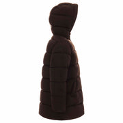 Black Hooded Puffer Jacket