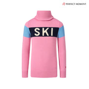Pink SKI Turtle Sweater