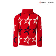 Red Star Dust Turtle Sweater