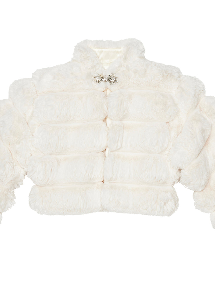 Ivory Winter Wonderland Jacket