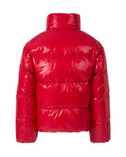 Red Nuuk Puffer Ski Jacket