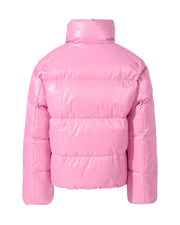 Pink Nuuk Puffer Ski Jacket