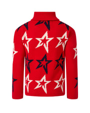 Red Star Dust Turtle Sweater