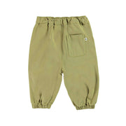 Olive Cotton Trousers