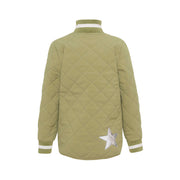 Olive Green Quilted Jacket