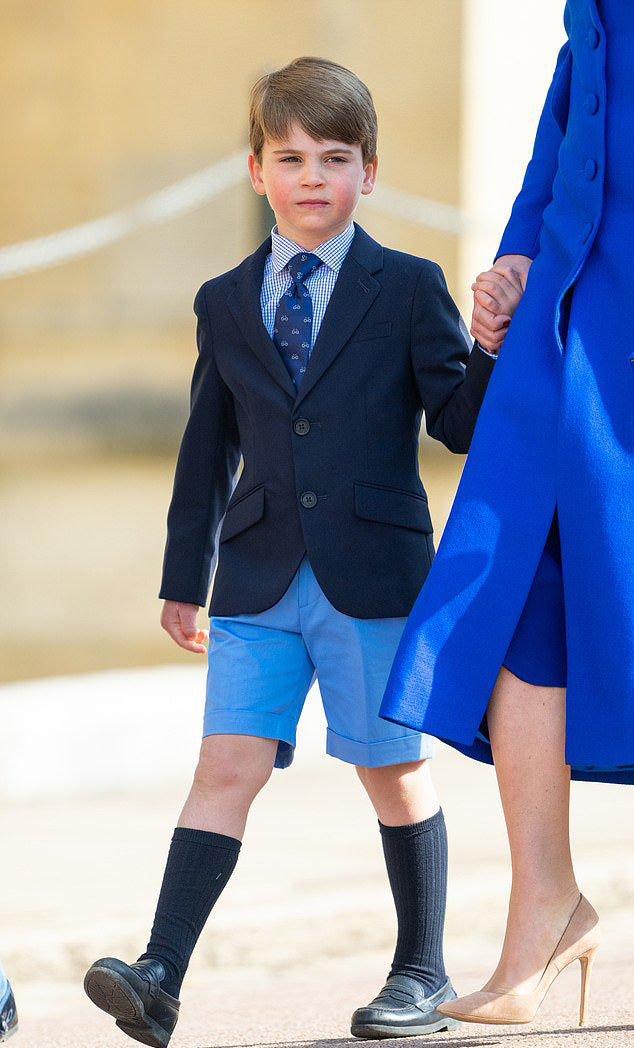 Blue Tailored Shorts