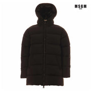 Black Hooded Puffer Jacket