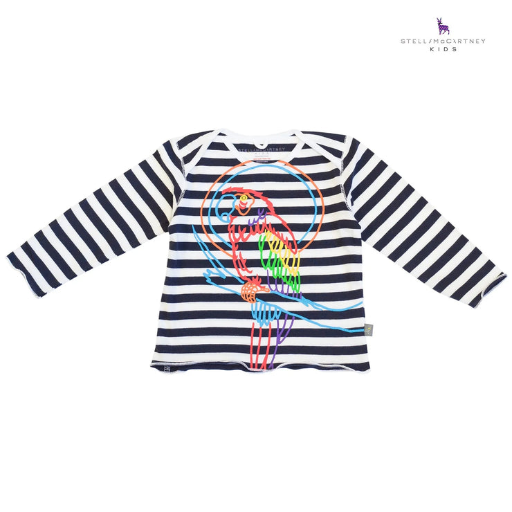 Striped Parrot Tee