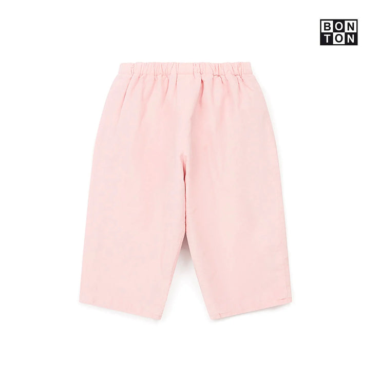 Pink Wide Leg Trousers