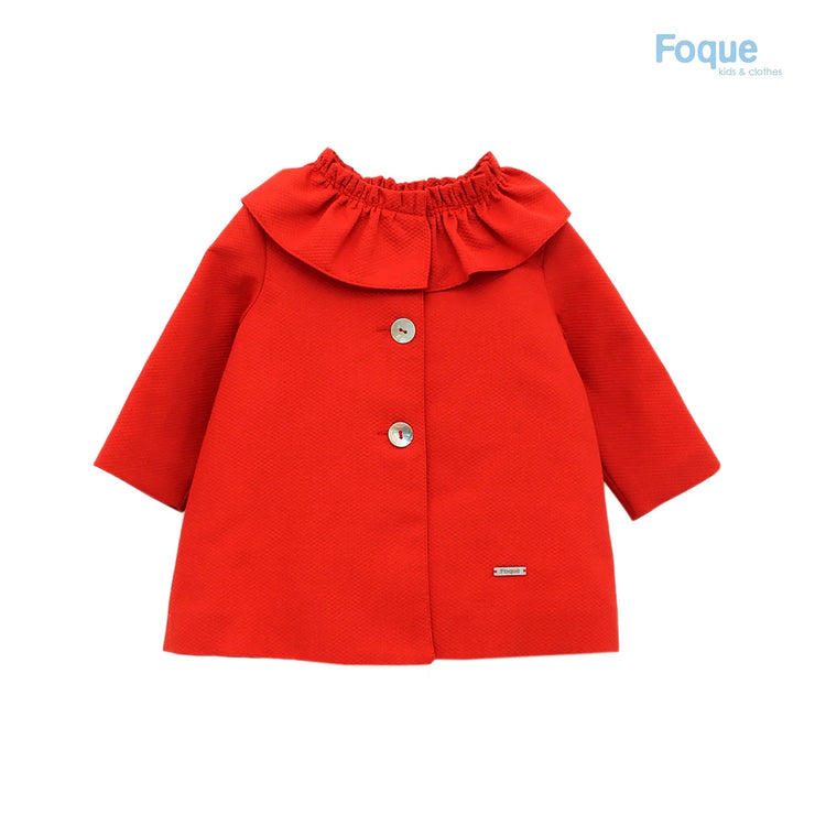Red Cotton Coat