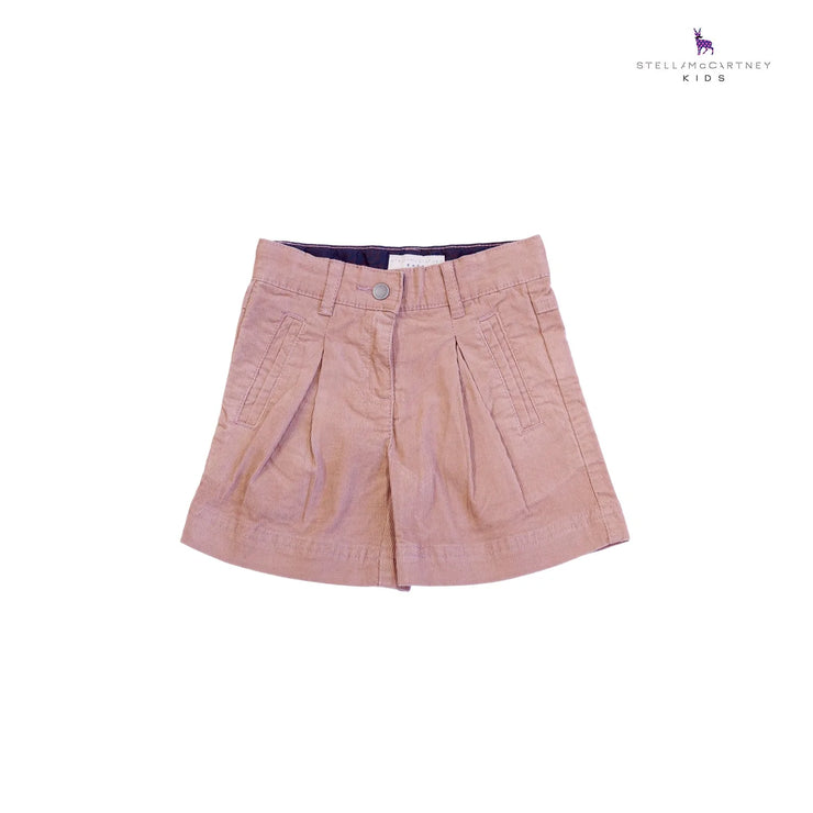 Dusky Pink Cord Shorts