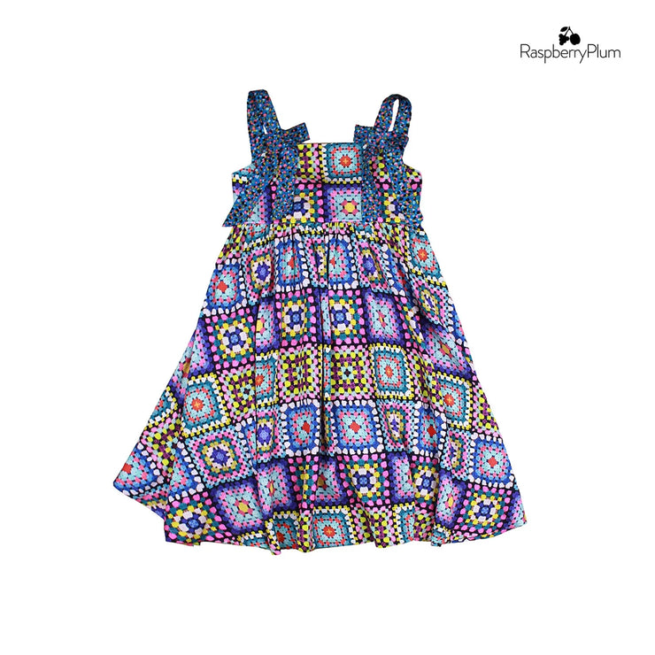 Multicolour Patterned Dress