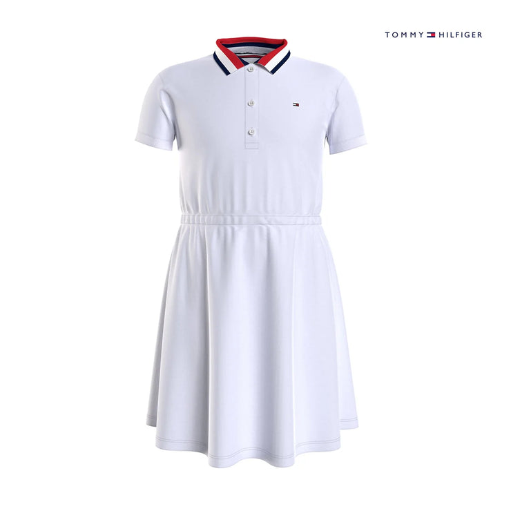 White Polo Shirt Dress