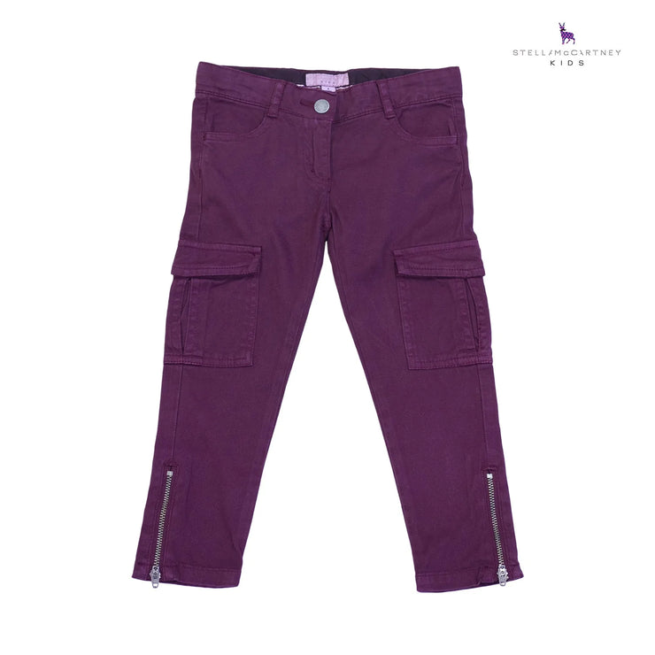 Mulberry Cotton Cargo Trousers