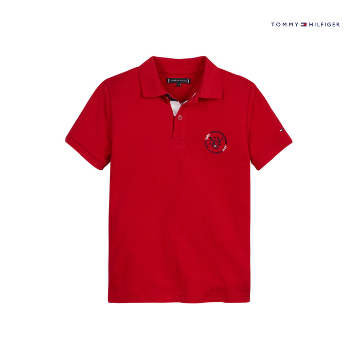 Red Timeless Tommy Polo Shirt