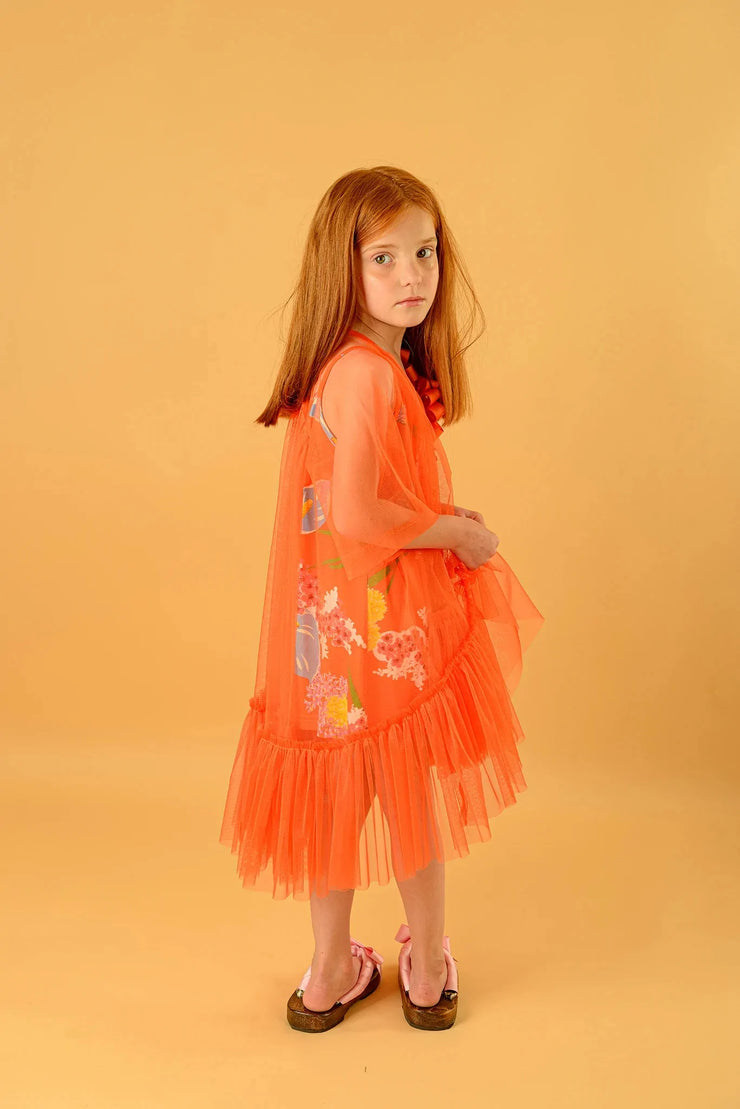 Orange Saskia Dress