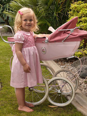 Pink Smocked Dress & Bloomers