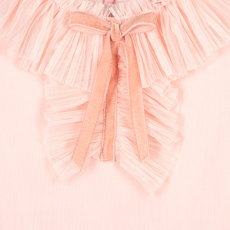 Pale Pink Chiffon Dress